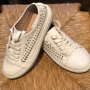 Sam Edelman Raina White Tennis Shoes